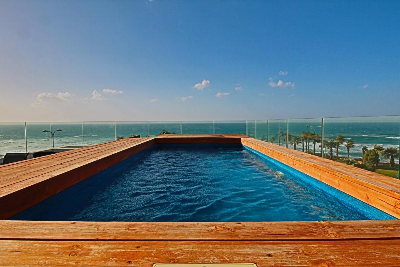Villa Seascape Terraces Netanya Esterno foto
